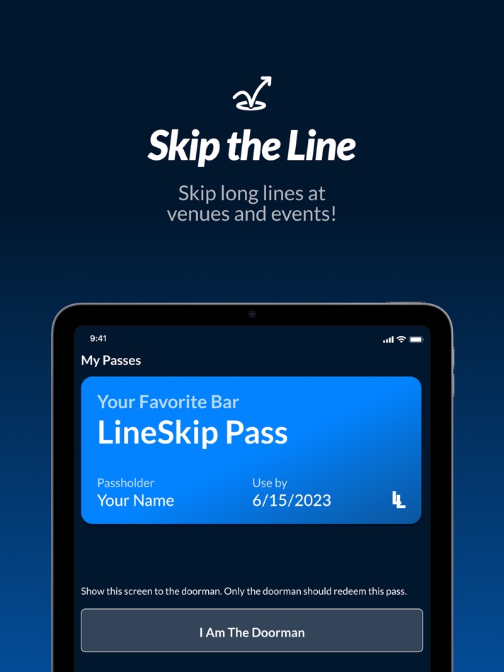 #2. LineLeap (iOS) Door: LineLeap