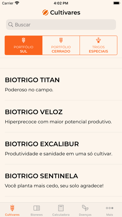 Screenshot #1 pour BIOTRIGO Genética