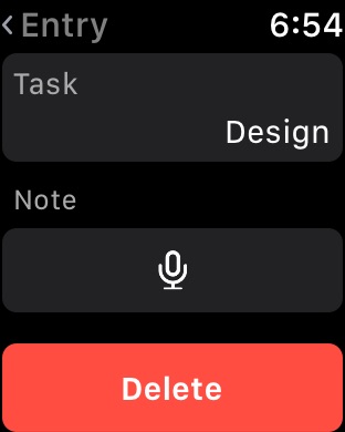 Apple Watch screenshot