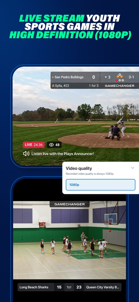 GameChanger - Live Game Streaming