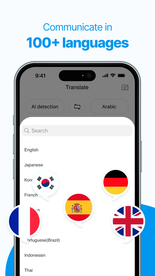 #3. AI Translator: Voice & Photo (iOS) 由: Shenzhen Yueyuan Zhilai Technology Co., Ltd.