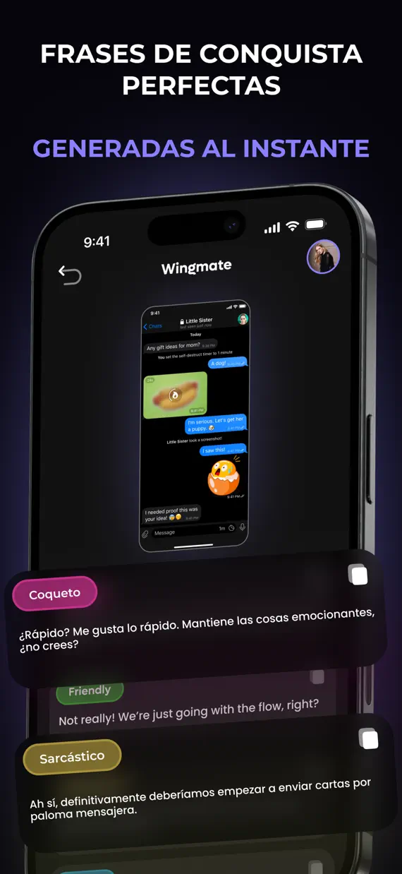 Rizz AI Dating: RizzGen screenshot 1