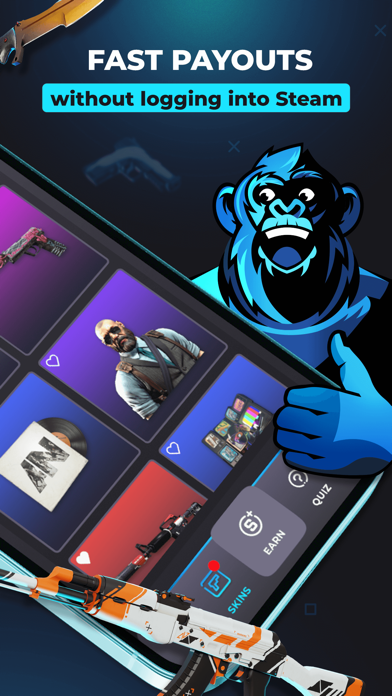 Skin Ape CSGO: CS Skins, Cases Screenshot 2 - AppWisp.com Skin Ape CSGO: CS Skins, Cases Screenshot 2 - AppWisp.com