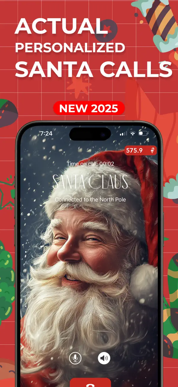 Screenshot #1 pour Call a Claus - AI Santa