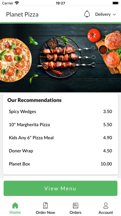 Planet Pizza Mexborough Screenshot
