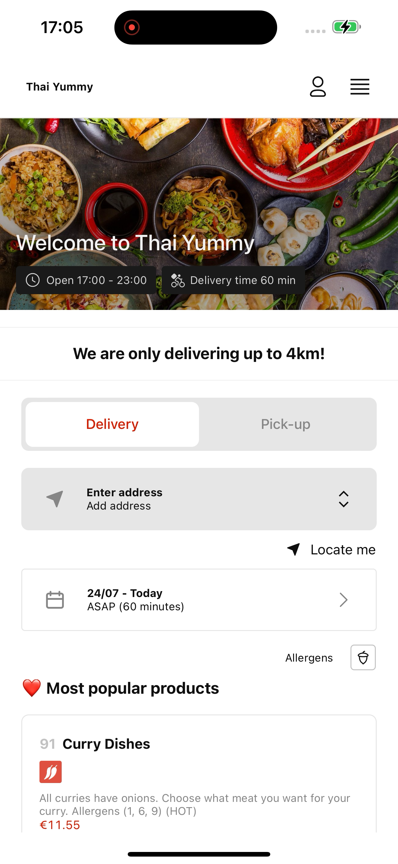Thai Yummy IE screenshot 6