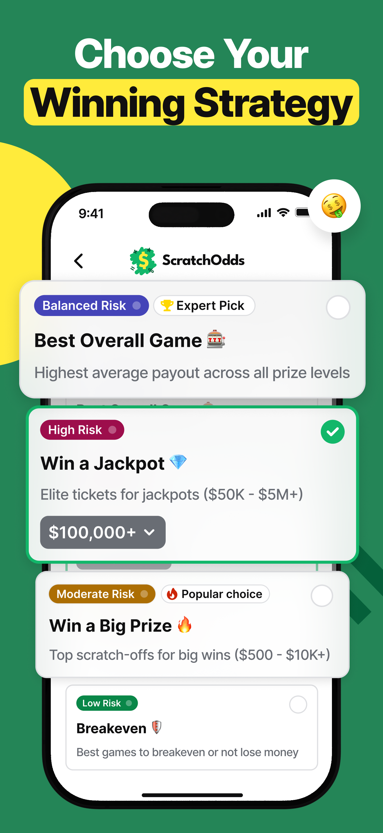 ScratchOdds: Lotto Tracker