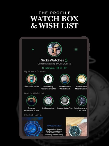 VELOCE – The Watch Community iPad screenshot