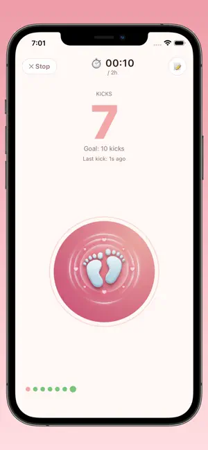 Baby Kick Counter - Kick Log screenshot 2