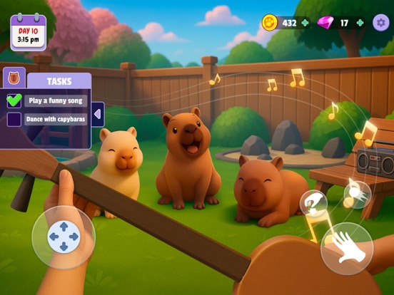 Capybara Simulator: My pets iPad screenshot 4 - Games app