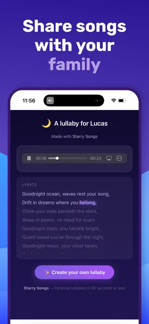 Starry Songs - Baby Lullabies screenshot 4