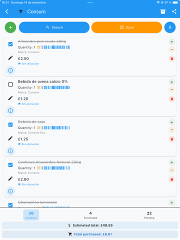My Cart Pro app screenshot 2