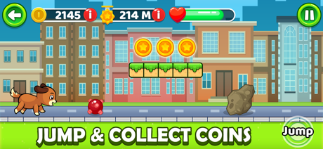 Dog Run - Endless Running Game screenshot 2