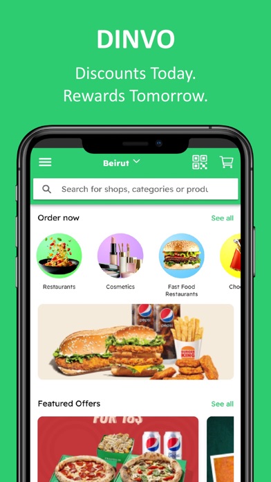 DINVO - Cashback & Deals Screenshot