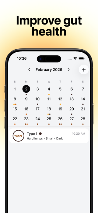 Poop Tracker: Gut Log Screenshot 2 of 5
