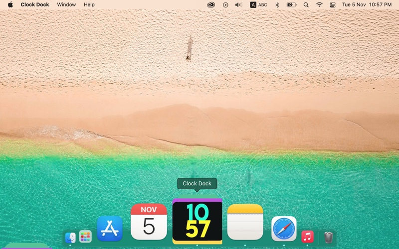 Screenshot #1 pour Clock Dock