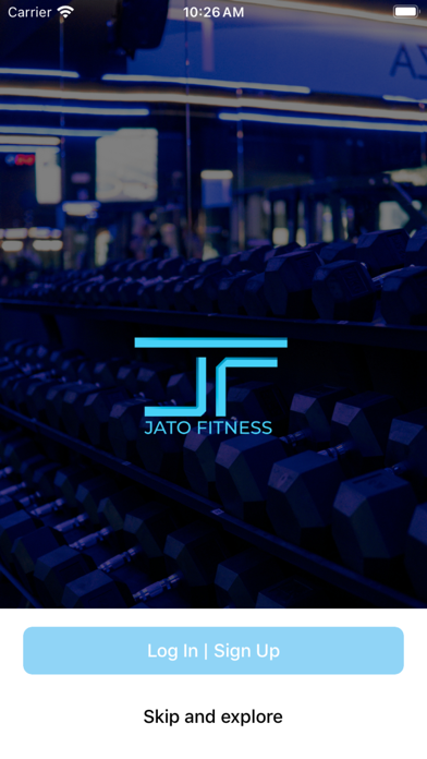 Jato Fitness Screenshot