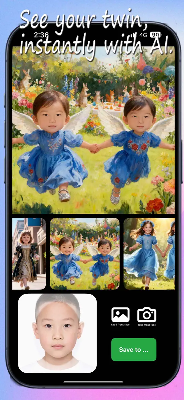 Screenshot #1 pour AI Twins Camera