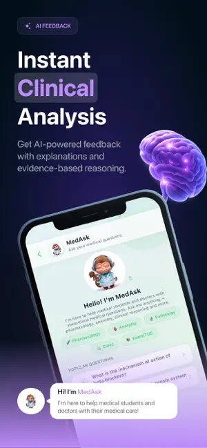 AI Medical Case Simulation iPhone screenshot 6