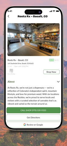 Roots Rx iPhone screenshot