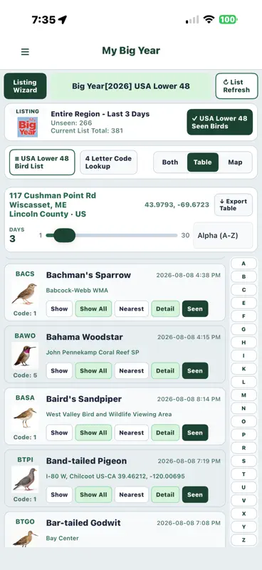 My Big Year screenshot 3 of 10