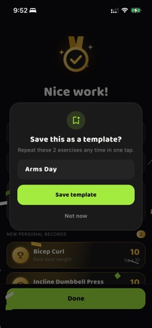 SweatSheet Screenshot 6 of 10