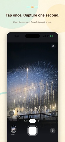CocoCut - 1s Vlog Diary iPhone screenshot