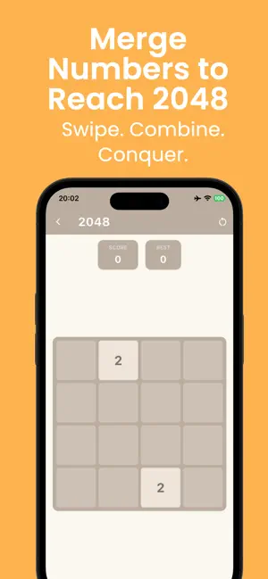 2048-numbers Puzzle Games app screenshot 1
