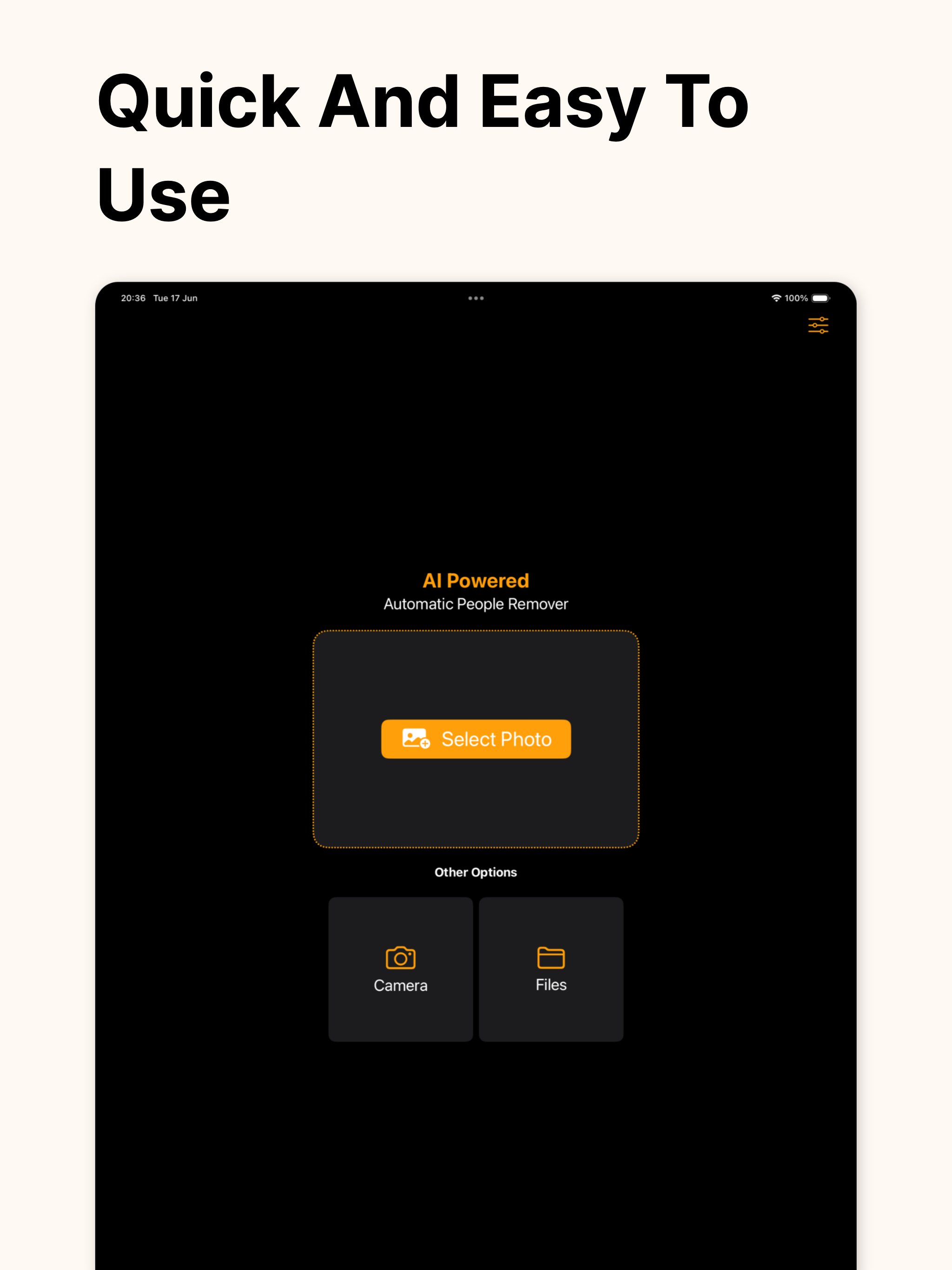 Remove People from Photos
