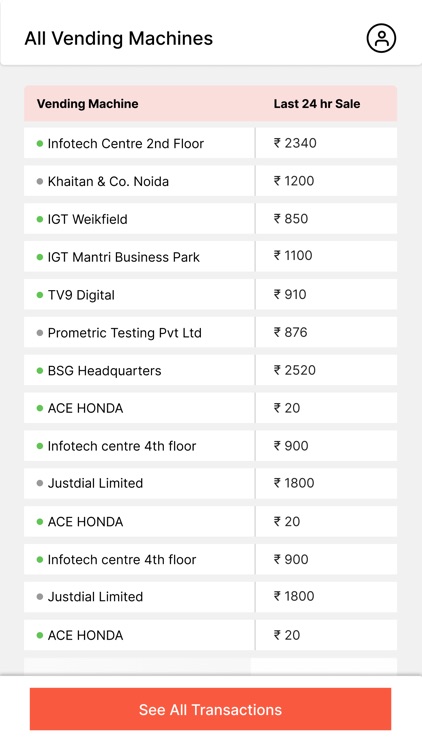 Partner - vending software