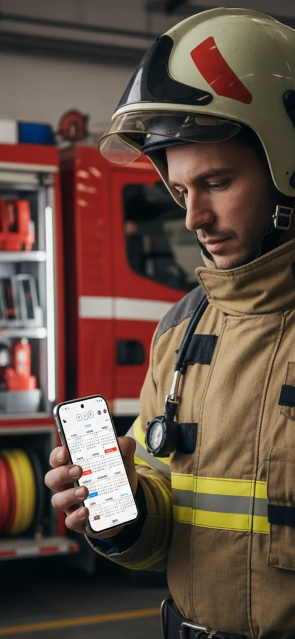 #1. Fire Shift Plan (iOS) Ved: Burak Akyol