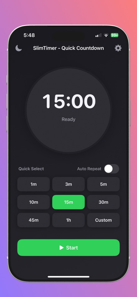 #6. SlimTimer: Quick Countdown (iOS) Podle: Luan Cu Xuan