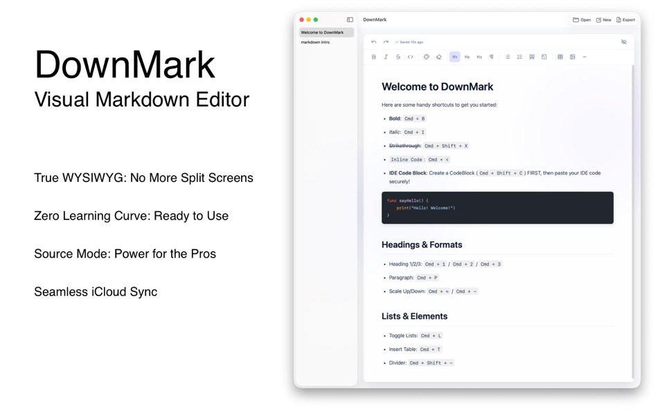 DownMark (macOS) Tekijänä: Maimaitiming Abudukadier