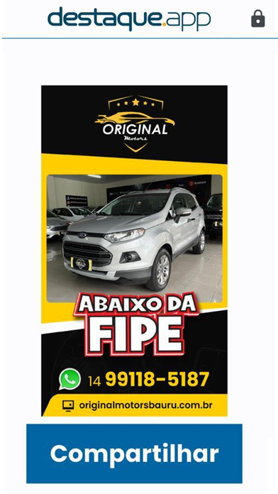 Screenshot 1 of Destaque App App