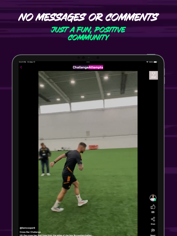 Goald - Challenge App iPad screenshot 6 - Health & Fitness app
