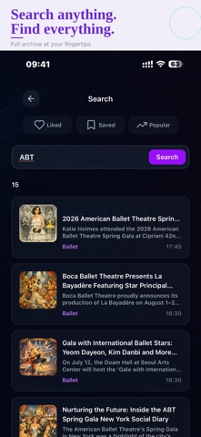Ballet Post screenshot