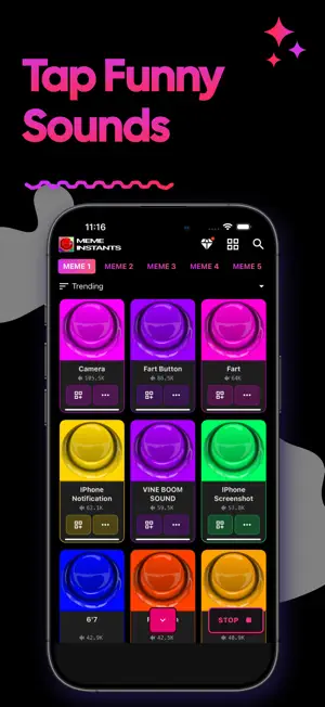 Meme Instants - Soundboard screenshot 1