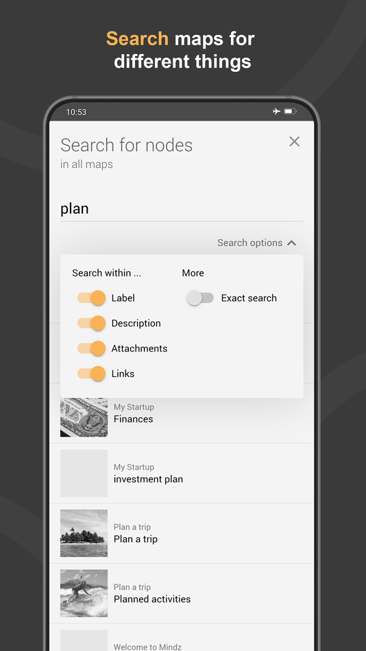 #5. Mindz - Mind Mapping - Lite (iOS) 由: THOMAS SCHULZ