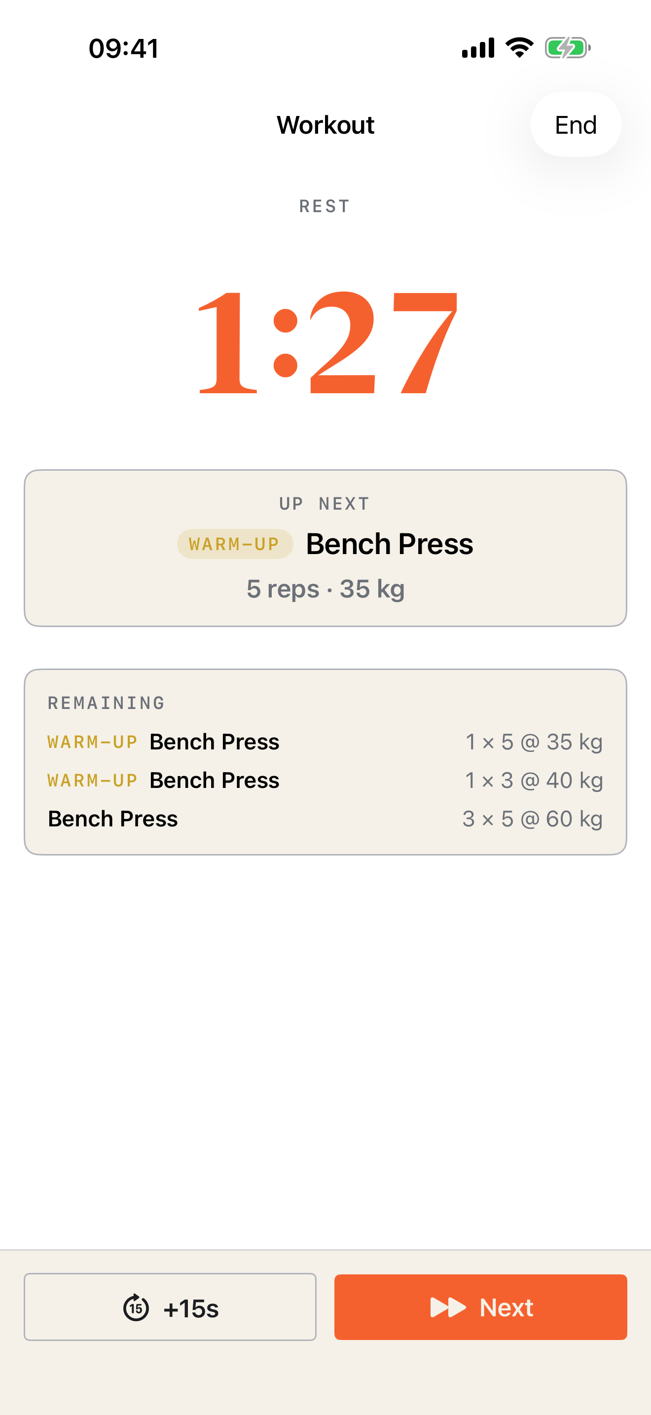 NextLift: Barbell Tracker screenshot 2
