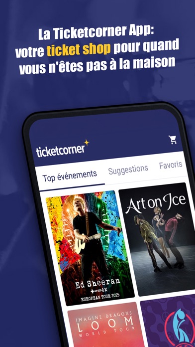 Screenshot #1 pour Ticketcorner - billets loisir