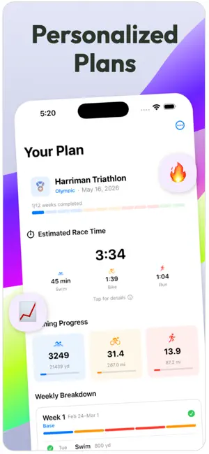 TriTracker - Tri Training screenshot 1