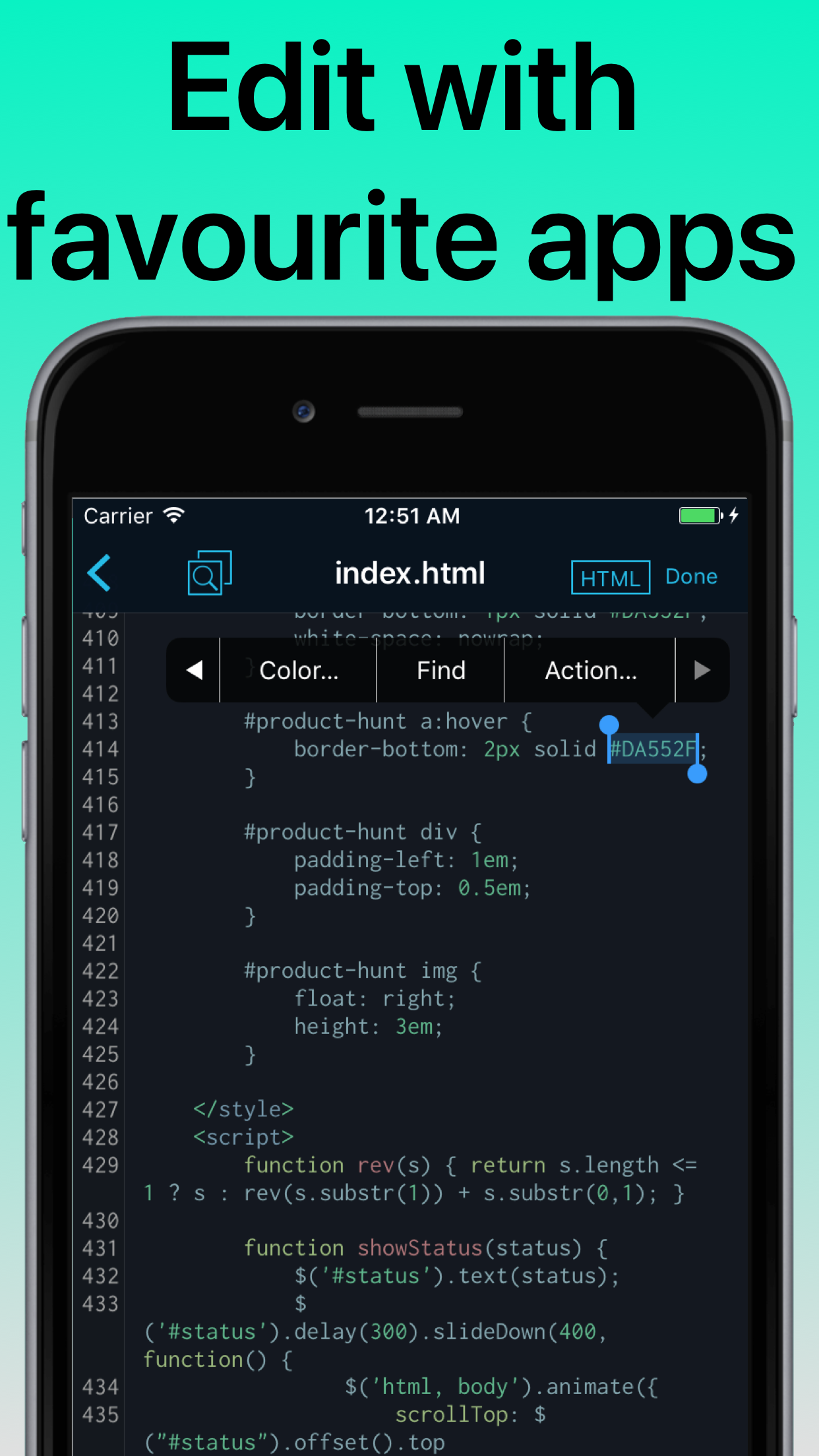 Working Copy - Git client screenshot 3