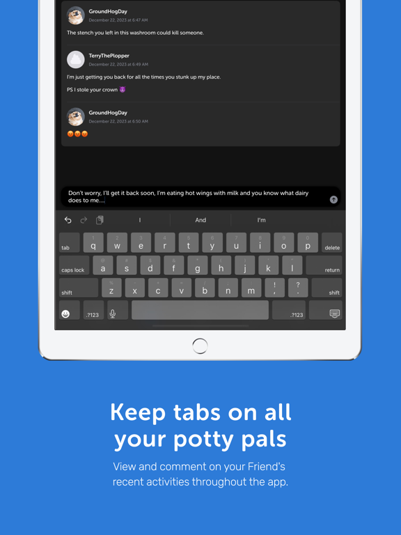 Screenshot #5 pour iPoop: Bathroom + Poop Tracker