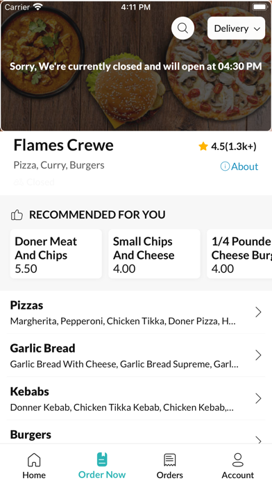Flames Crewe. Screenshot