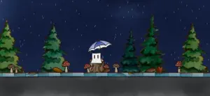 Rainy Day - Rain-dodging Game screenshot 1