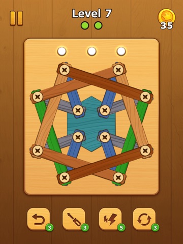 Screw Nuts - Wood Bolts Master iPad screenshot