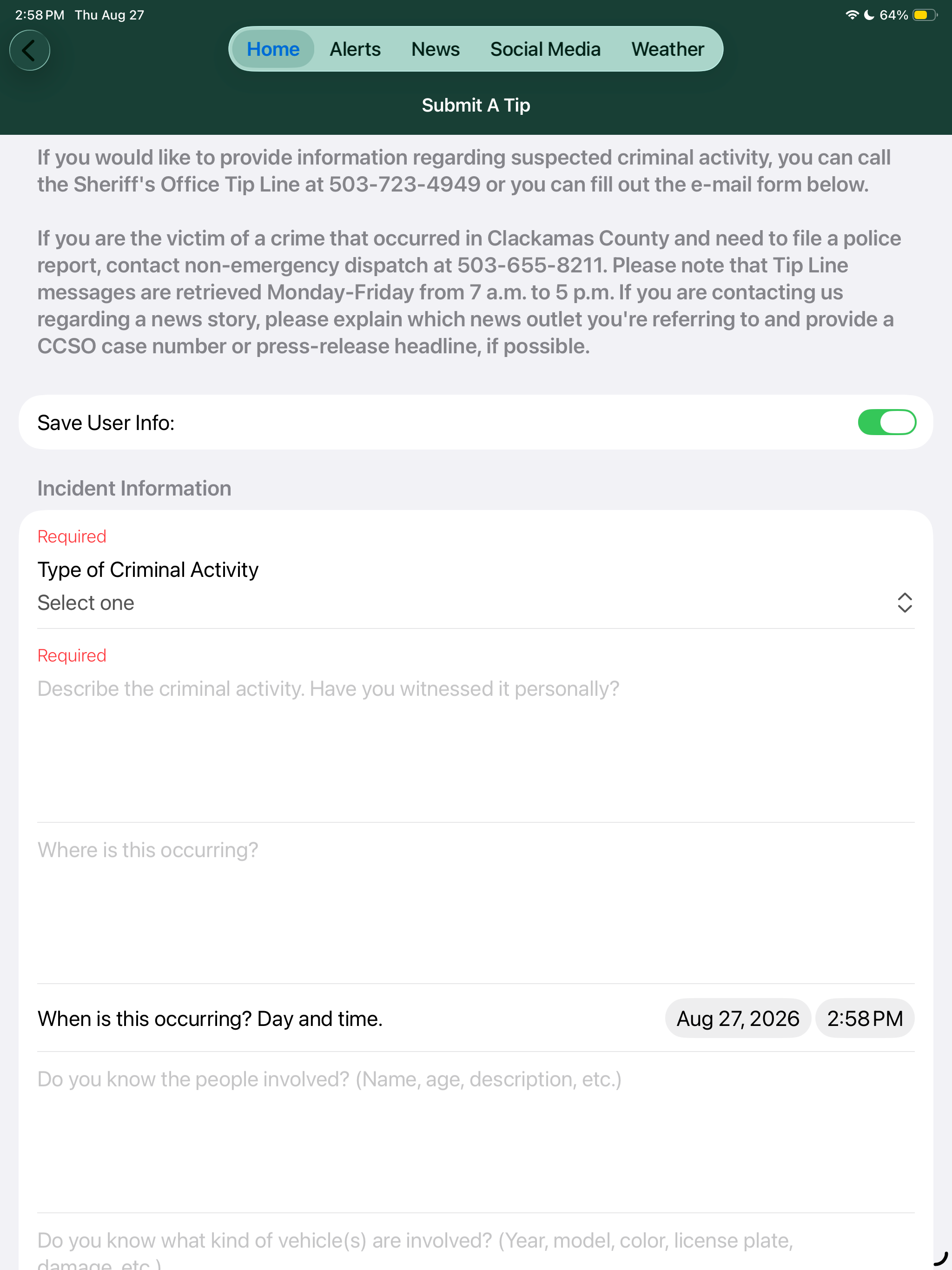 ClackCo Sheriff screenshot 6