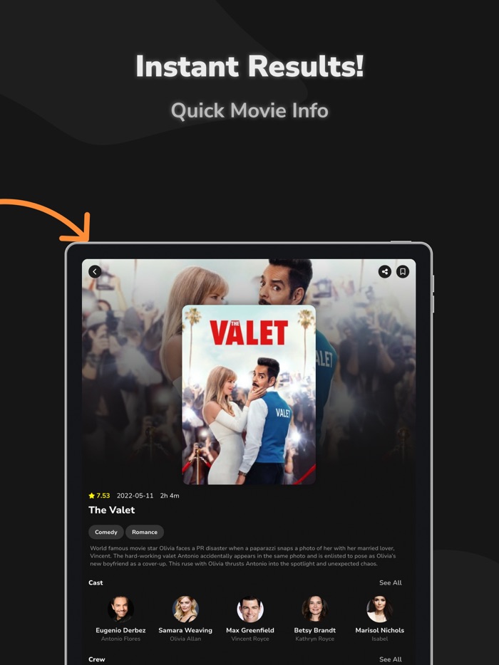 Movie Finder by Image or Video