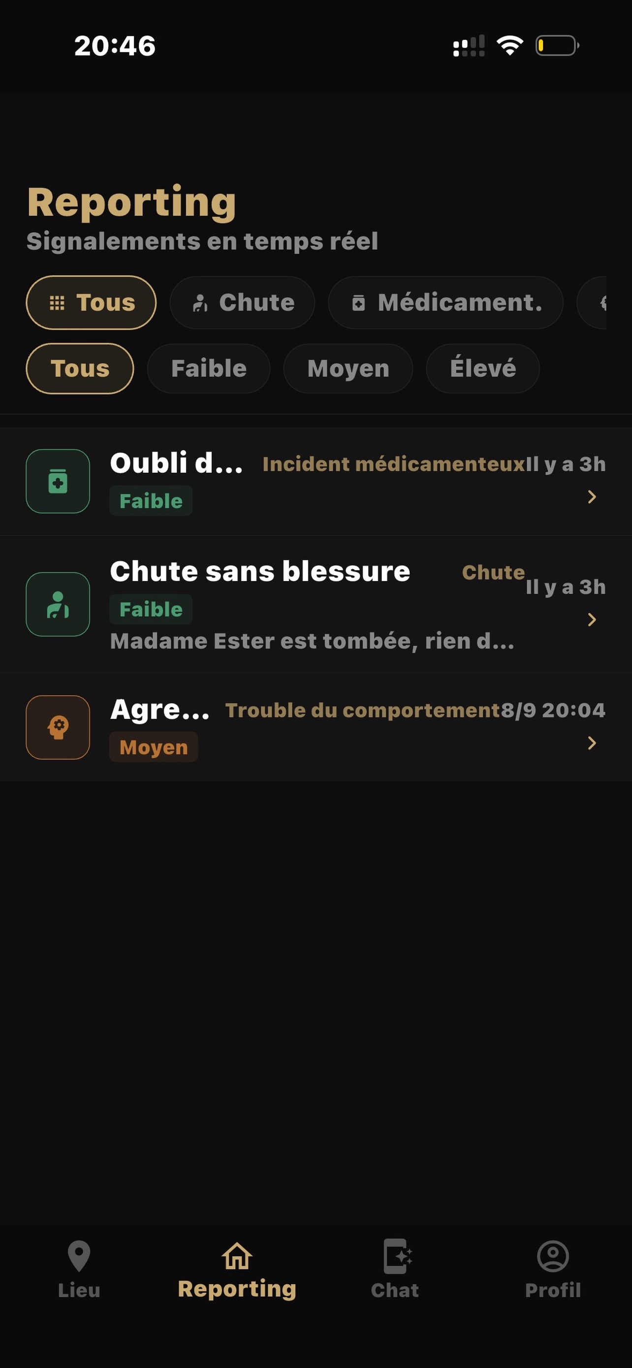 Screenshot 1 of FlowSafe