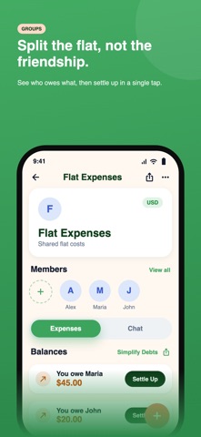 Olik Split: Split Bills & Tabs Screenshot 2 of 8